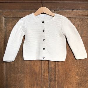 Knit cotton cardigan - 12 Months